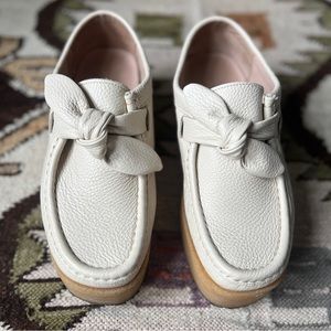 Loeffler Randall Casual Chukka boot in ecru